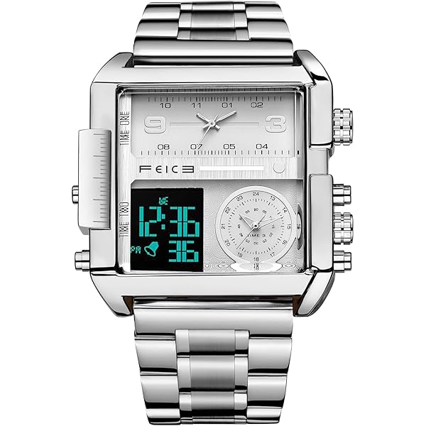 OROLOGIO LUGER UOMO Data Due Toni Pelle Nera Intrecciata Quarzo LUG1832