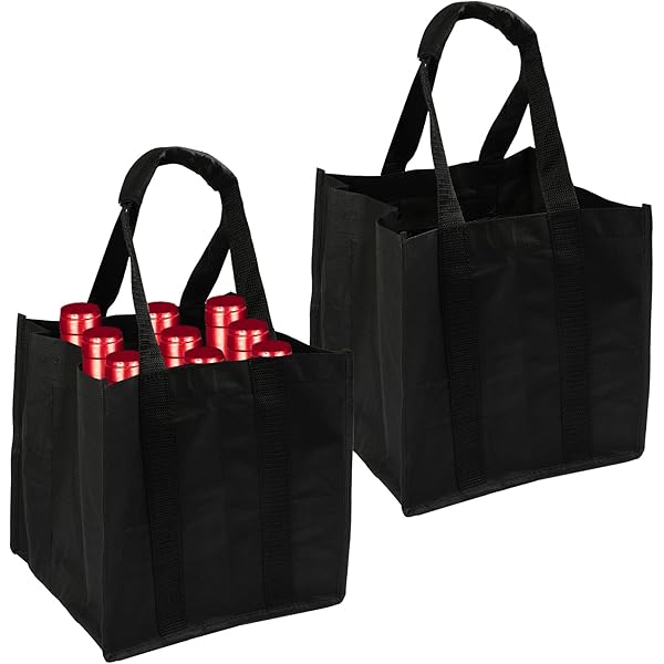 IZoeL Flaschentasche Flaschenträger Bierträger Filztasche Mit Seperate