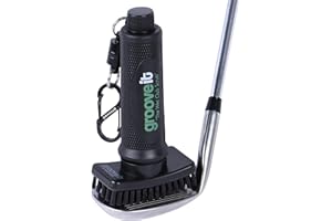 Grooveit Golf- Cleaning Brush, Black