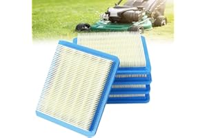 DECARETA 5 filtros de aire para Briggs Stratton 11,2 x 13,4 cm, filtro de aire de repuesto, para vehículos agrícolas 491588 399959 491588S Wolf 2058411