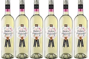 BODEGA CUATRO RAYAS CUATRO RAYAS Dolce Piacere. Vino Blanco Frizzante - 6 Botellas de 750 ml