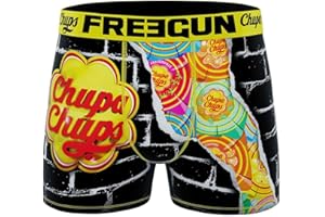 FREEGUN Boxer Homme Microfibre Sucette Candy