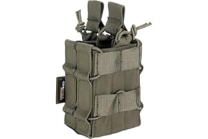 ‎EXCELLENT ELITE SPANKER EXCELLENT ELITE SPANKER Taktische Molle Einzel/Doppel Magazintasche Pistolen Magazintasche für M14 M16 AR15 G36 M4 Magazine Pouch