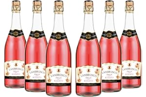 Sant'Orsola Lambrusco Emilia I.G.T. Rose Frizzante Sec Vin Petillant Italien Set de 6 Bouteilles x 75 cl