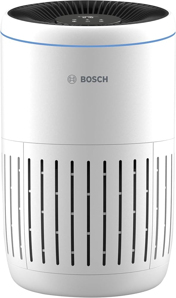 Bosch Thermotechnik Air 4000 Hava Temizleyici, Beyaz | 3'ü 1 arada Hava Filtresi, Akıllı Sensör, Otomatik Mod, Sessiz Mod (< 25 dB (A)), CADR: 300 m³/h