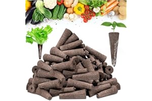 SIRLOMU 20 pezzi Spugne di Ricambio per Coltura Idroponica, Baccelli per Avviare Semi, Crescita delle Radici, Compatibile con Kit da Giardino Indoor, Sistema di Coltivazione Idroponica Indoor
