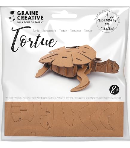 MegaCrea DIY – Maquette En Carton à Assembler : Cactus Géant De 29 à 33 Cm – Lot De 4, Activité Manuelle Et Déco