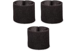 VONROC Set di 3 filtri in schiuma per aspiratore solidi e liquidi VC502AC. Adatti perl’aspirazione di liquidi