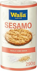 Wasa Pane Croccante Runda con Semi di Sesamo e Sale 290 gr