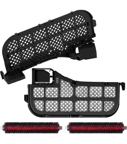INF Accesorios De Repuesto Para Roborock S8/S8+/S8 Pro Ultra, 3 Cepillos Principales, 4 Filtros HEPA, 4 Bolsas De Aspiradora, 4 Almohadillas Para Fregar, 4 Cepillos Laterales, 2 Cepillos De Limpieza