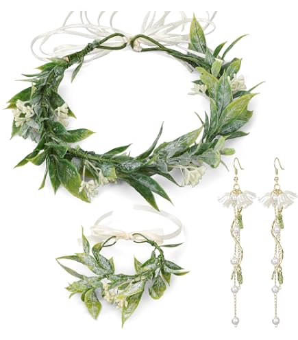 Cerchietto Per Capelli Con Margherite, Corona Per Capelli, Ghirlanda Di