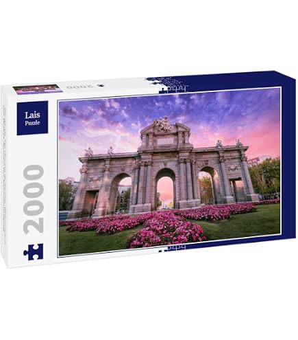Lais Puzzle 2000 Pezzi - Bordeaux, Panorama Francese, Alta Qualità
