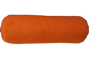 BROW FARM LTD. A GROWING COMPANY Yoga Bolster Filled with Organic Buckwheat Hulls - Deluxe