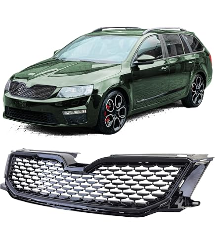 Buy ❲Radiator Grill Black Skoda Octavia 3 Iii 5E0807217❳- online