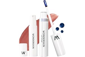 Wonderskin Wonder Blading Lip Stain Peel Off And Reveal Kit - Tinta Per Labbra Nude Impermeabile E A Lunga Durata, Kit Per Macchie Di Trucco Naturale A Prova Di Trasferimento (Lovely)