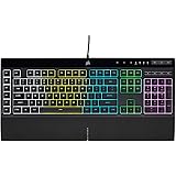 Corsair K55 RGB PRO USB Gaming Keyboard,Dynamic RGB Backlit Keys,Dust & Spill-Resistant,Six Customizable Macro Keys,Elgato St