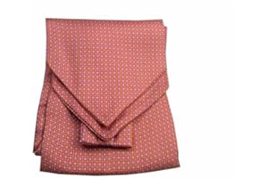 Avantgarde UOMO VARI ascot di seta foulard da collo CASHE COL BLU con disegni a FIORI SETA