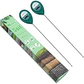 Long Probe Deep Use Soil Moisture Meter, Water Monitor Indicator Sensor, Hygrometer for Free Large Potted Plants, Flowers, Ga