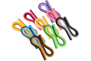 MEET-SHOP Strisce di Carta per Quilling,Paper Quilling Set 900 Pezzi Carta Quilling Strisce di Filigrana Arte per Fai-da-Te Creazioni Artigianali 44 Colori 5mm Larghezza 39cm Lunghezza