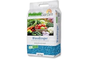OPPENHÄUSER Blaudünger 10kg bis 150m² - Dünger für Obst, Gemüse und robuste Pflanzen, optimale Nährstoffversorgung, langanhaltende Wirkung