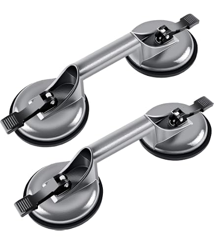 Faithfull FAISUCPAD2 Double Suction Pad Lifter
