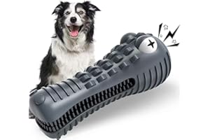 HETOO Dog Chew Toys, Indestructible Tough Durable Dog Toothbrush Toys For Aggressive Chewers Dogs Dental Care Teeth Cleaning, Gifts for Dogs