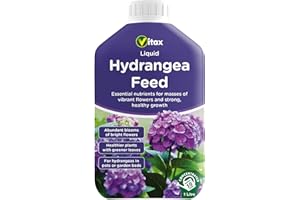 VITAX LTD VIitax Hydrangea Liquid Feed. For bigger blooms of flowers. Concentrated 1 Litre - Makes 225 Litres