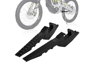 IUVWISN Estriberas Pasajeros Moto Motocross Alargador Reposapiés CNC para YZF YZ CR CRF Beta RMZ Surron Sur Ron Light Bee X S LBX Talaria Sting R MX3 MX4 X3 50 70 90 110 125cc Enduro Dirt Pit Bike