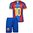 Gokaynex Ronaldinho Barcelona #10 Nostalgia Children's Jersey with Short, Limited Edition (4-13 Years)