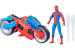 Marvel Spider-Man Epic World of Action Web Motocicleta Figura & Juguetes Motocicleta Juego