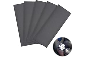 CALLYSONIC Papel de Lija, Grano 1000, 1200, 1500, Lijas, Papel de Lija Húmedo y Seco, Lija Madera, Lijas ai Agua, Lija Pared, Lijas Pulir Faros, 9 X 23 Cm, para Coche, Metal, Pintura, Muebles de Madera