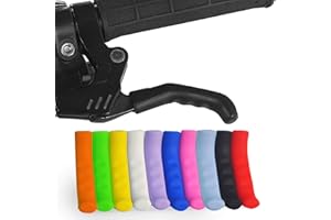 Botanique Brake Lever Grips, Anti-Slip Silicone Rubber Bike Brake Covers, Waterproof Sleeves for MTB BMX Cycle Road Mountain Bike Cycling Bicycle Multi Coloured (1 Pair) (Blue)