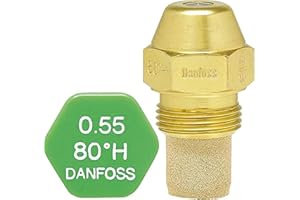 Danfoss Öldüse LE-H Hohlkegel 0.40 USgal/h, 80 Grad, m. Abschlußventil