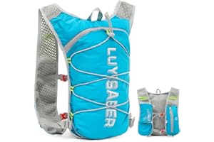 Donaky Sac à Dos d'hydratation Gilet Course a Pied Femme Homme Léger Sac Hydratation Trail Running Réfléchissant pour Cyclisme Marathon Randonnée Sports de Plein Air