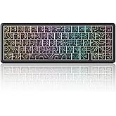 ATTACK SHARK X65 HE 65% Gaming Keyboard with Magnetic Switch &ndash; 8000 Hz Ultra Fast Response, 0.01 mm Rapid Trigger Sensitivity, PBT
