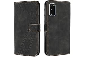OKZone Cover per Samsung Galaxy S20, Custodia in Pelle Samsung S20, Antiurto Cover a Libro Galaxy S20 Magnetica Portafoglio Folio PU Pelle Flip Protettiva Caso con Wallet Case Cover (Nero)