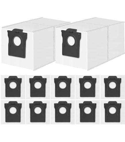 Kit Ricambi Compatibile Dreame L40 Ultra, L40s E D20 Ultra – Spazzola Principale, Laterale, Filtri, Panni E Sacchetto Polvere