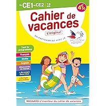 Amazon Fr Cahier De Vacances 22 Du Ce1 Vers Le Ce2 7 8 Ans Magnard L Inventeur Du Cahier De Vacances Redoute Christian Semenadisse Bernard Livres