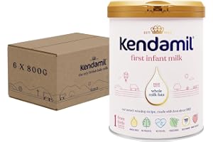 (6x800g) Kendamil Classic First Infant Milk - Stage 1 from Birth, Whole Milk Formula, Vegetarian, No Palm Oil, No GMOs and wi