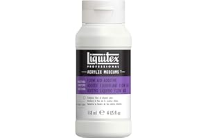 ‎LIQUITEX Liquitex Professional 5620 Farbflussverbesserer, erhöht die Fließfähigkeit von Acrylfarbe ohne Veränderung der Stabilität, 118 ml Flasche