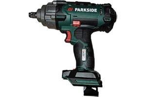 Batteridriven skruvdragare PASSK 20-Li X20 V för bil, 400 NM, integrerad LED-arbetslampa (utan batteri, utan laddare, i trans
