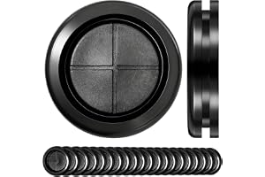 PDKKFF 20 stycken 40mm kabelgenomföring gummi vattentät, svart karosseristopp