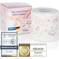 Set Tapis De Bain 3 Pièces Licorne - Contour WC, Housse Et Tapis Antidérapant - Motif Arc-en-ciel