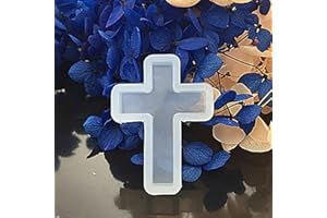 BRUSSELS08 Stampi per gioielli a forma di croce, in resina liquida in silicone, per orecchini a resina epossidica