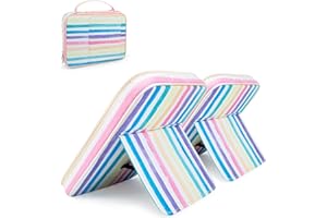 CITYCHASE Bible Covers for Men & Women, Bible Case Carrying Church Bag with Book Stand, Bible Bag with Handle, Zipper and Multi-Pockets for Scripture Study Bible Protector, Rainbow (Patent Pending)