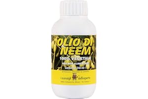 I Consigli dell'Esperto - Olio Di Neem 240ml - Repellente Naturale per Piante Contro Insetti e Parassiti Nocivi - Puro e spremuto a freddo