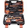Harden 18Pcs Professional Repairing and Maintenance Tool Set for Home, Electrical and Auto Repair Set - (Orange/Black) - 511018