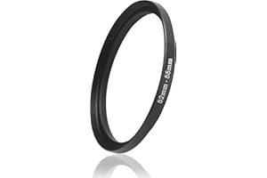 ARES FOTO Step Up Filteradapter. Anillo Adaptador del Filtro Hecho de Aluminio. para Las Lentes de Todos los Fabricantes: Canon Sony Nikon Fujifilm Olympus Tamron Sigma Pentax (52mm – 55mm)