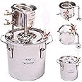 Fayelong Water Distiller 8Gal/30Liters Stainless Steel Alcohol Moonshine Stills Wine Making Fermentation Kit for DIY Whisky Wine Brandy Vodka