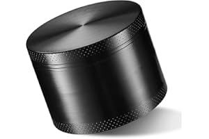 CyanCloud Grinder, 2 Inch 4 Piece Grinder– Includes Stainless Steel Screen,Pollen Scraper